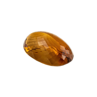 Citrine - 31.8 Ct Rare Oval Cut Madeira
