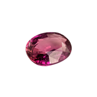 Sapphire - 0.82ct Oval Natural Purplish Pink Unheated