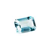 Topaz - 1.28ct Emerald Cut Swiss Blue