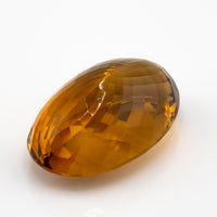 Citrine - 31.8 Ct Rare Oval Cut Madeira
