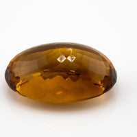 Citrine - 31.8 Ct Rare Oval Cut Madeira