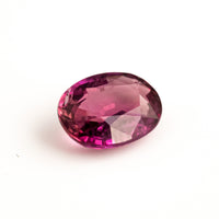 Sapphire - 0.82ct Oval Natural Purplish Pink Unheated