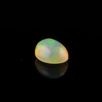 Ethiopian Opal - 2.43ct AAA Huge Flash 11.14mm X 8.37mm
