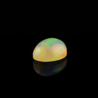 Ethiopian Opal - 2.43ct AAA Huge Flash 11.14mm X 8.37mm