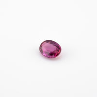Sapphire - 0.82ct Oval Natural Purplish Pink Unheated