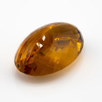 Citrine - 31.8 Ct Rare Oval Cut Madeira