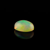 Ethiopian Opal - 2.43ct AAA Huge Flash 11.14mm X 8.37mm