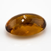 Citrine - 31.8 Ct Rare Oval Cut Madeira