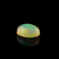 Ethiopian Opal - 2.43ct AAA Huge Flash 11.14mm X 8.37mm