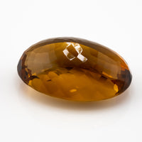 Citrine - 31.8 Ct Rare Oval Cut Madeira