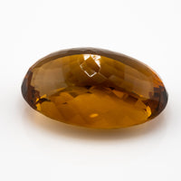 Citrine - 31.8 Ct Rare Oval Cut Madeira