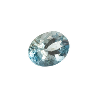 Aquamarine - 1.14 ct Oval Cut AAA Strong Blue VS-VVS Clarity