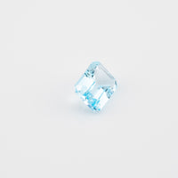 Topaz - 1.28ct Emerald Cut Swiss Blue