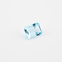 Topaz - 1.28ct Emerald Cut Swiss Blue