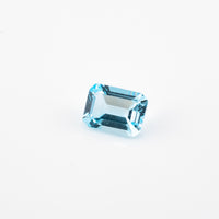 Topaz - 1.28ct Emerald Cut Swiss Blue