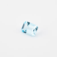 Topaz - 1.28ct Emerald Cut Swiss Blue