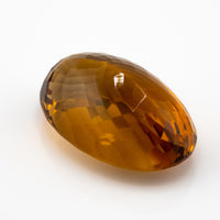 Citrine - 31.8 Ct Rare Oval Cut Madeira
