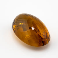 Citrine - 31.8 Ct Rare Oval Cut Madeira