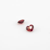 Ruby - 0.31ct Heart Unheated Purplish Red Ruby