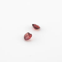 Ruby - 0.31ct Heart Unheated Purplish Red Ruby