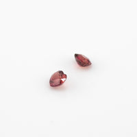 Ruby - 0.31ct Heart Unheated Purplish Red Ruby