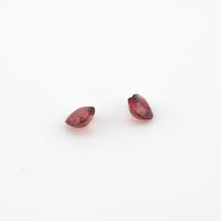 Ruby - 0.31ct Heart Unheated Purplish Red Ruby