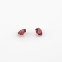 Ruby - 0.31ct Heart Unheated Purplish Red Ruby