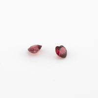 Ruby - 0.31ct Heart Unheated Purplish Red Ruby
