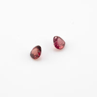 Ruby - 0.31ct Heart Unheated Purplish Red Ruby