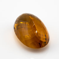 Citrine - 31.8 Ct Rare Oval Cut Madeira