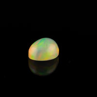 Ethiopian Opal - 2.43ct AAA Huge Flash 11.14mm X 8.37mm