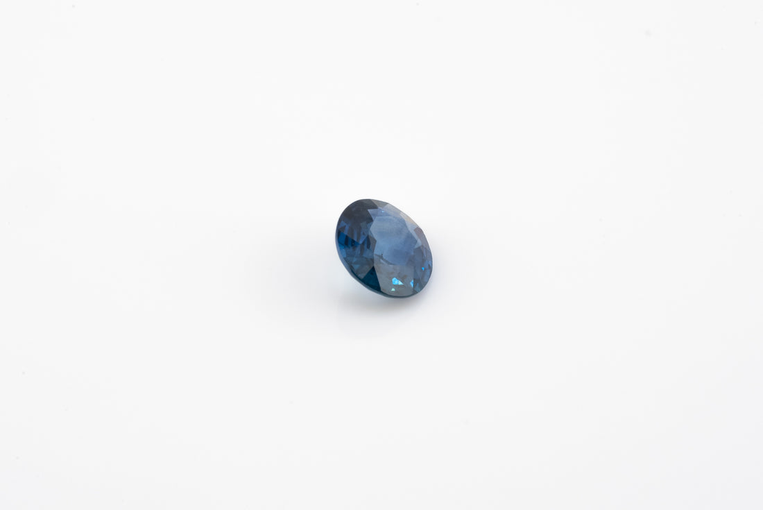 Sapphire - 0.8ct Oval Blue Sapphire