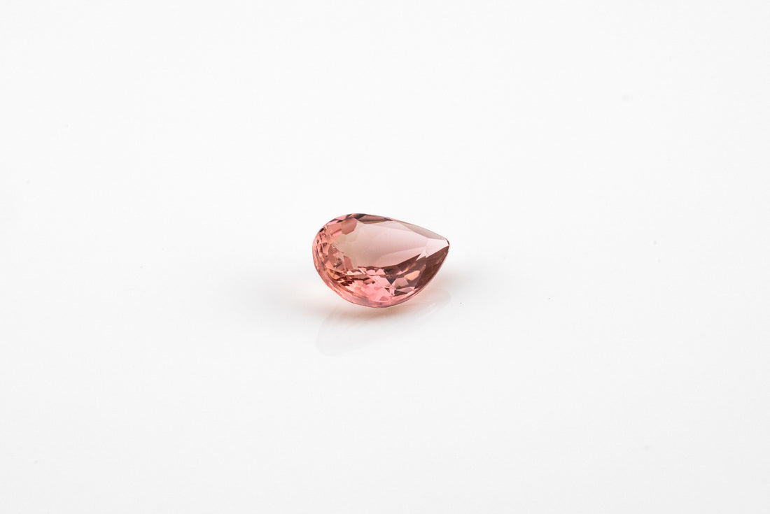 Tourmaline - 0.93ct AAA Quality Amazing Padparadscha Pink/ Orange