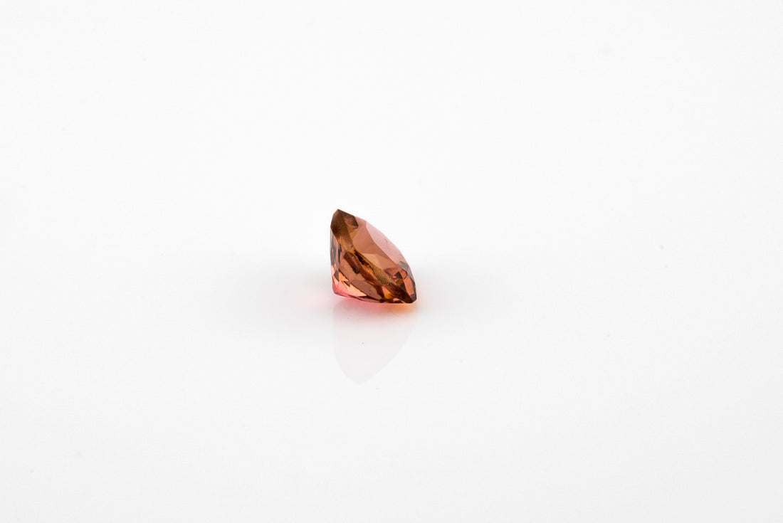 Tourmaline - 0.75ct Pink Orange Blossom Colour Investment Grade Intense Luster