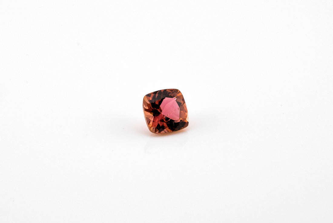 Tourmaline - 0.75ct Pink Orange Blossom Colour Investment Grade Intense Luster