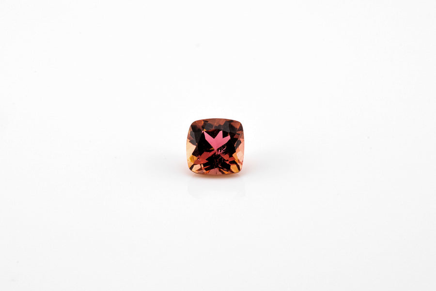 Tourmaline - 0.75ct Pink Orange Blossom Colour Investment Grade Intense Luster