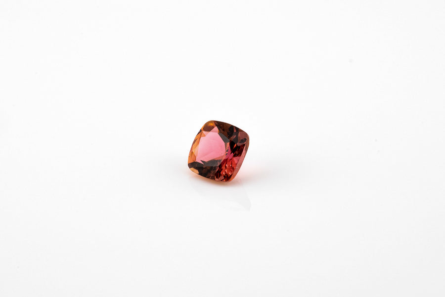 Tourmaline - 0.75ct Pink Orange Blossom Colour Investment Grade Intense Luster