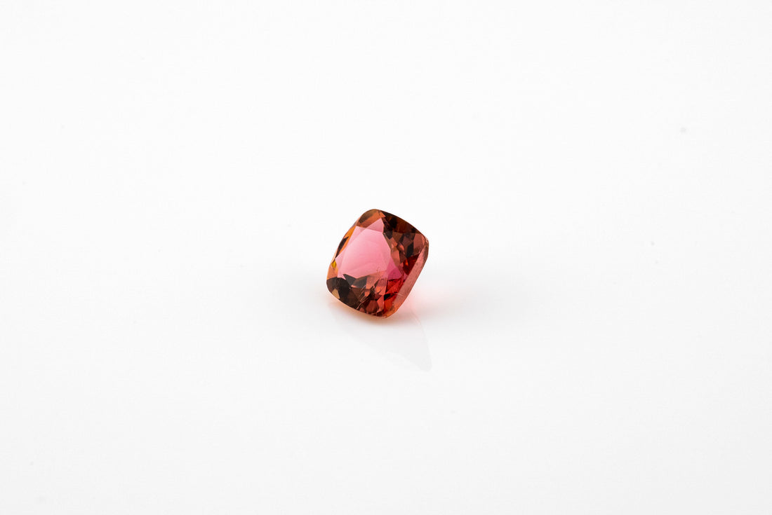 Tourmaline - 0.75ct Pink Orange Blossom Colour Investment Grade Intense Luster