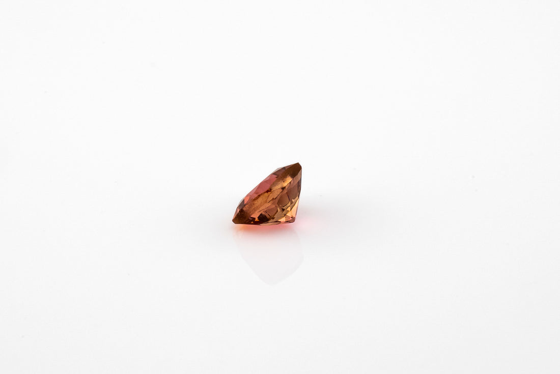 Tourmaline - 0.75ct Pink Orange Blossom Colour Investment Grade Intense Luster