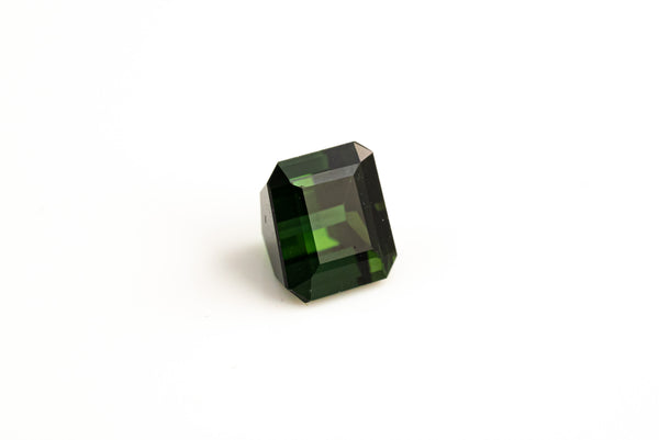 Tourmaline - 1.66ct VVS Octagon Natural Forest Green