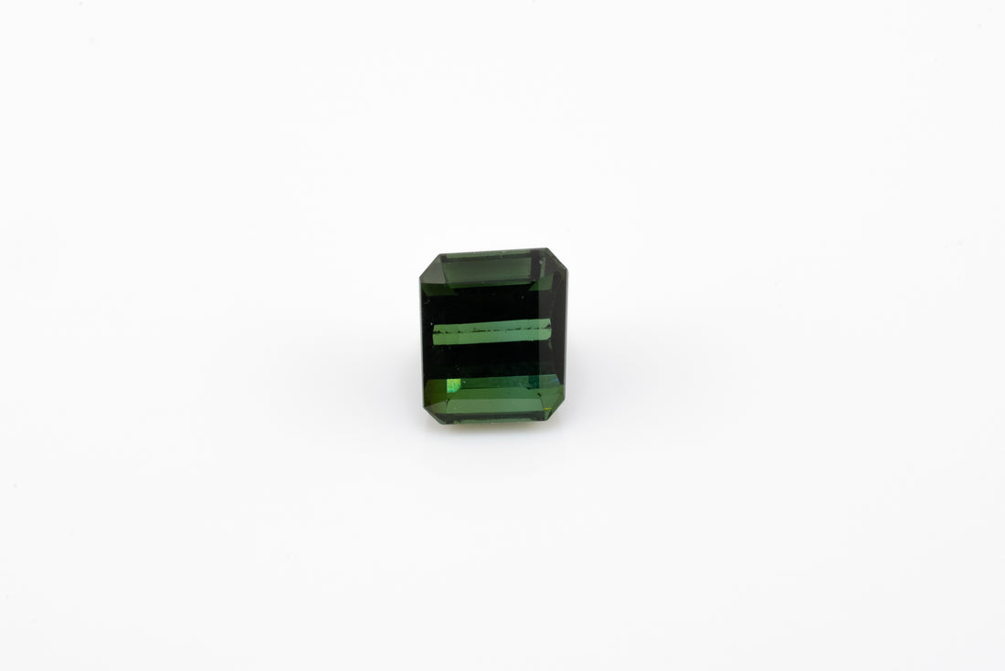 Tourmaline - 1.66ct VVS Octagon Natural Forest Green