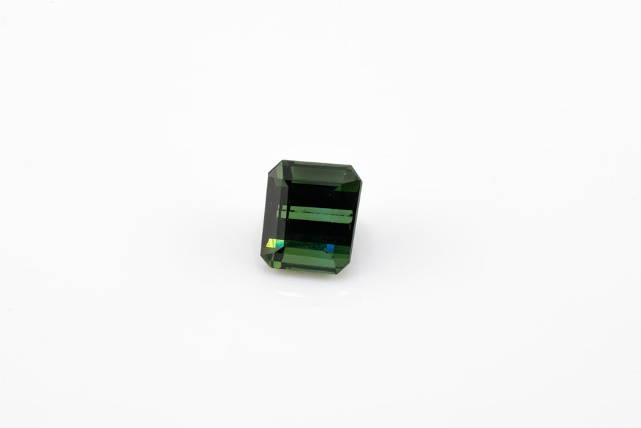 Tourmaline - 1.66ct VVS Octagon Natural Forest Green