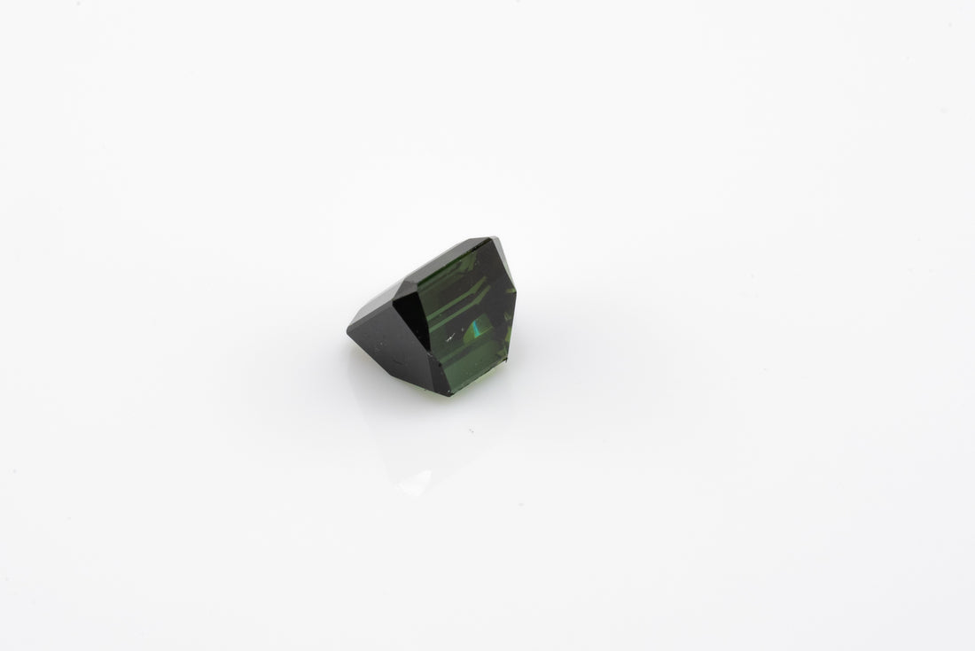 Tourmaline - 1.66ct VVS Octagon Natural Forest Green