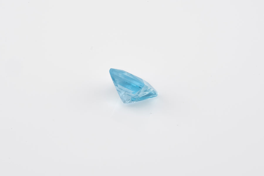 Aquamarine - 1.10 Ct Cushion Cut  VS-VVS Clarity