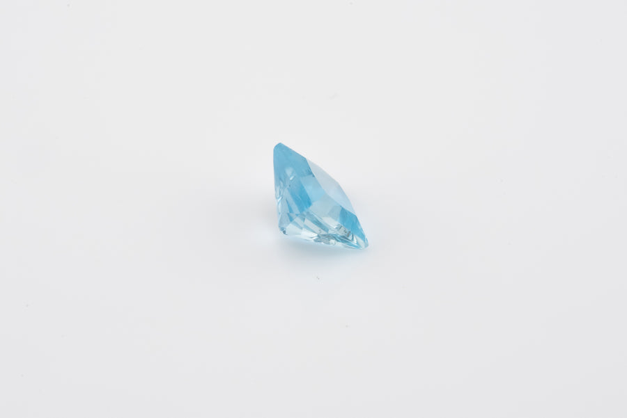 Aquamarine - 1.10 Ct Cushion Cut  VS-VVS Clarity