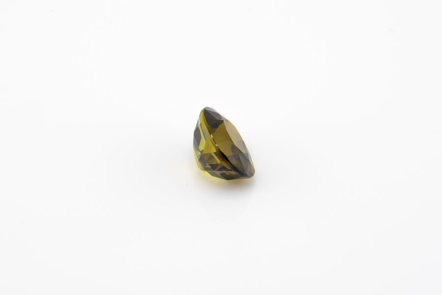 Tourmaline - 1.48ct Oval Natural Unheated Olive Green