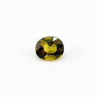 Tourmaline - 1.48ct Oval Natural Unheated Olive Green