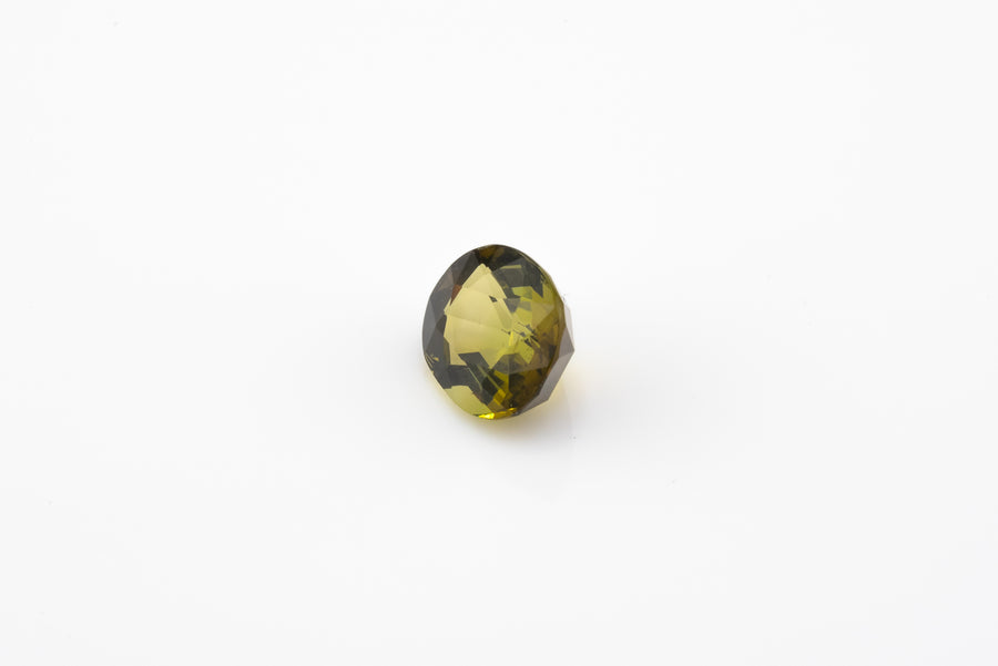 Tourmaline - 1.48ct Oval Natural Unheated Olive Green