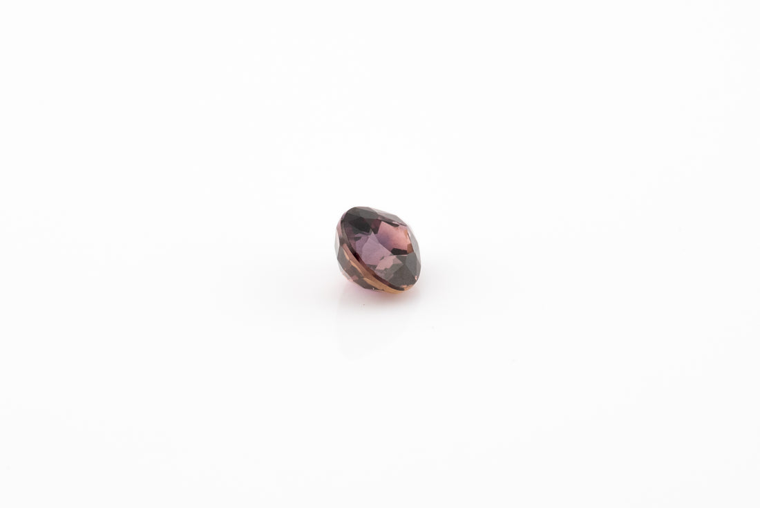 Sapphire - 0.61ct Pear Pinkish Purple Unheated