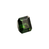 Tourmaline - 1.66ct VVS Octagon Natural Forest Green